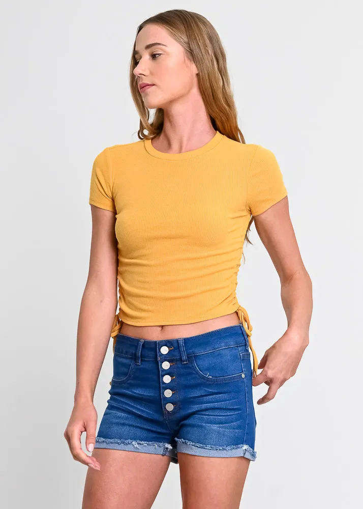 Top manga corta jaretas laterales sold by Shasa product image thumbnail 5