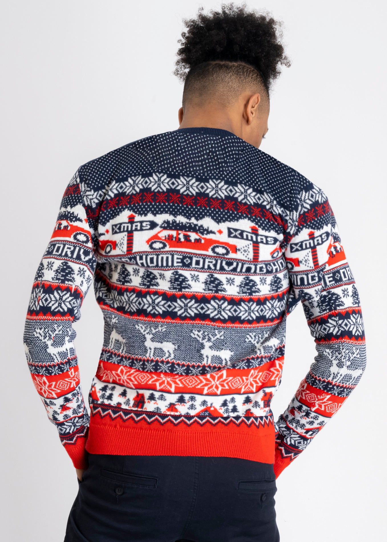 Suéter navideño carro X-mas sold by Shasa product image thumbnail 4