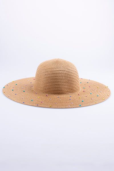Sombrero floppy gemas multicolor sold by Shasa