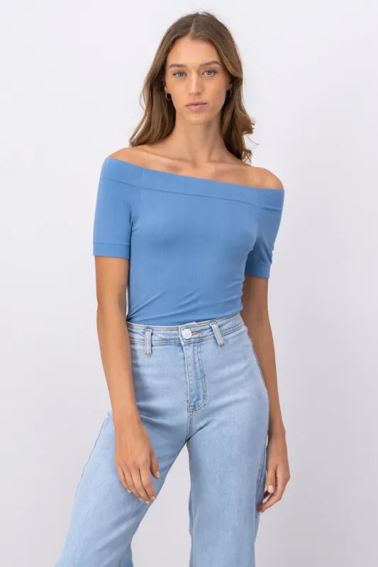 Bodysuit Liso Hombros Descubiertos sold by Shasa