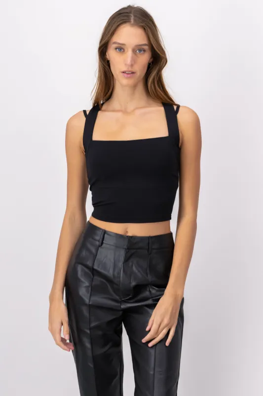 Crop Top Sin Mangas sold by Shasa