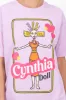 Playera cynthia over manga corta sold by Shasa