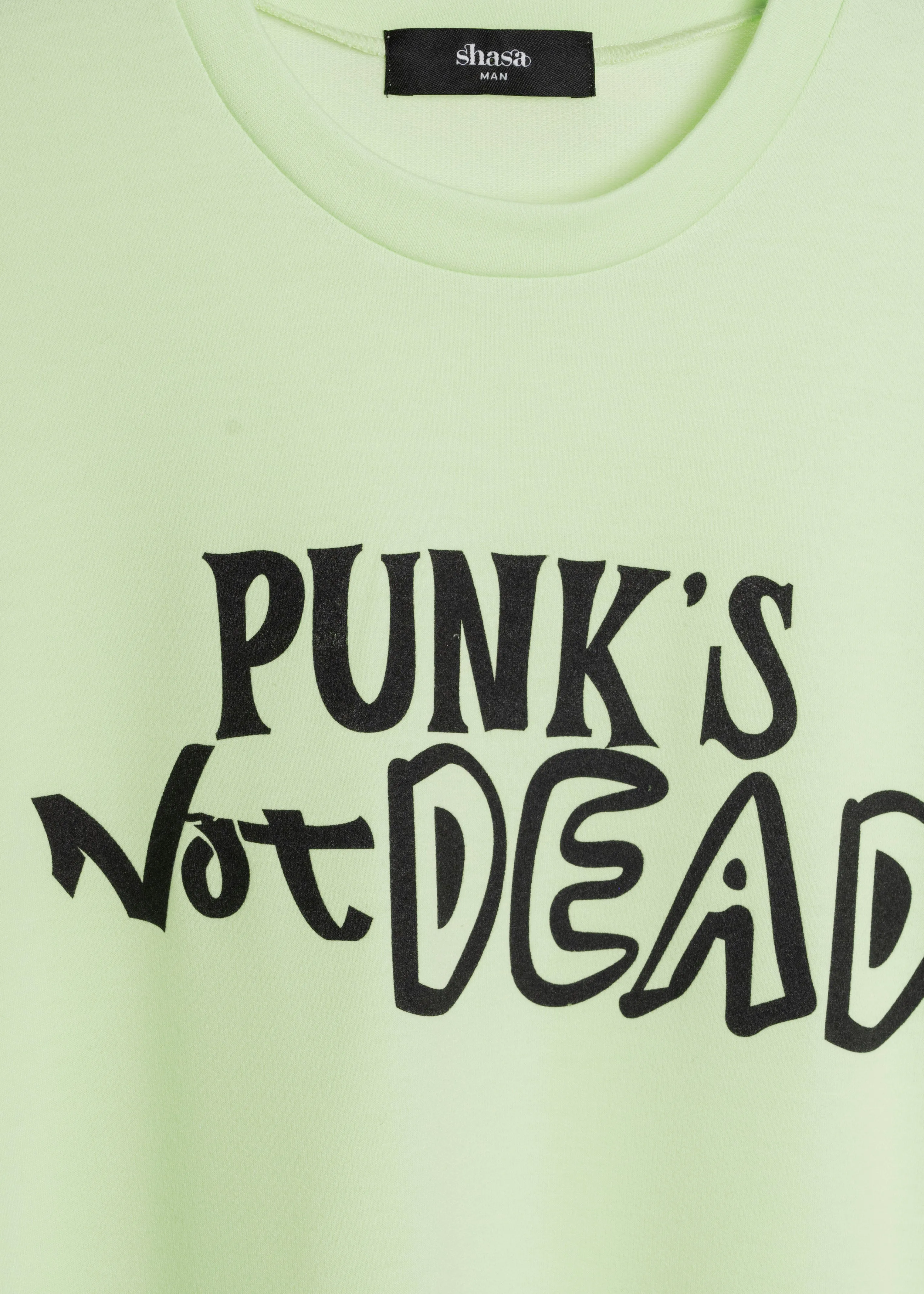 Playera estampado delantero Punk’s not dead sold by Shasa product image thumbnail 2