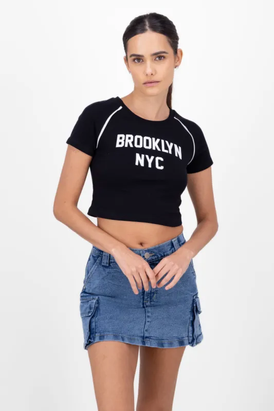 Playera Manga Corta Brooklyn sold by Shasa