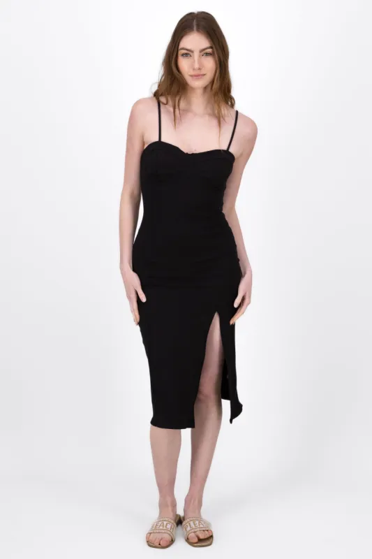 Vestido Maxi Con Copas Rib sold by Shasa