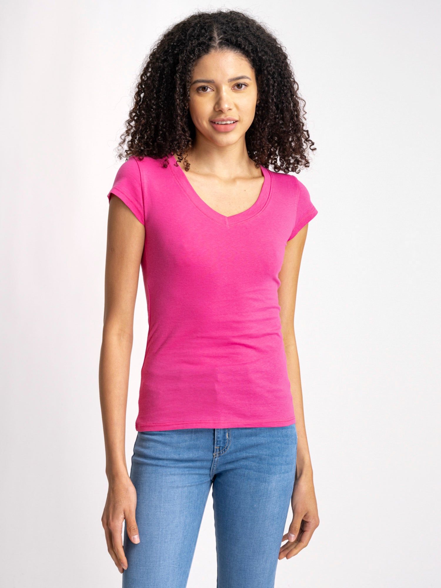 Blusa manga corta cuello v sold by Shasa product image thumbnail 2