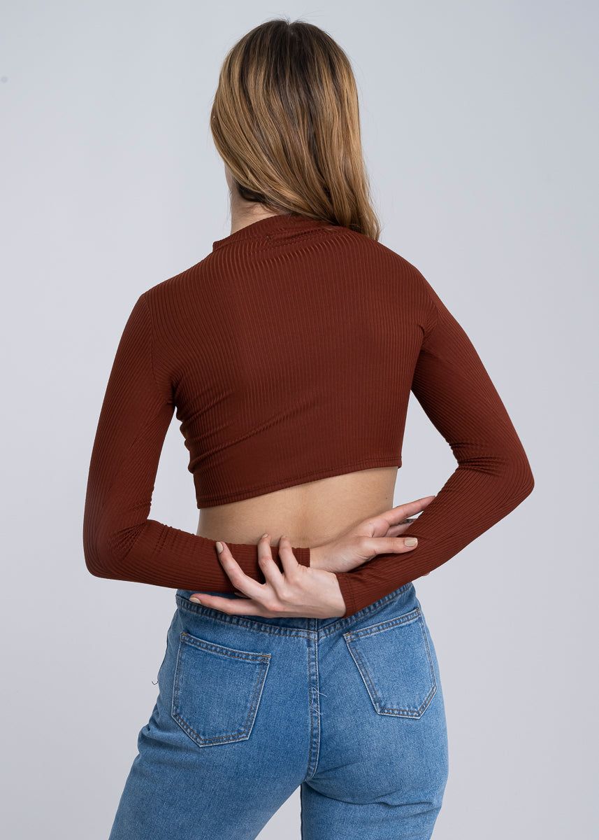 Top acanalado manga larga sold by Shasa product image thumbnail 4