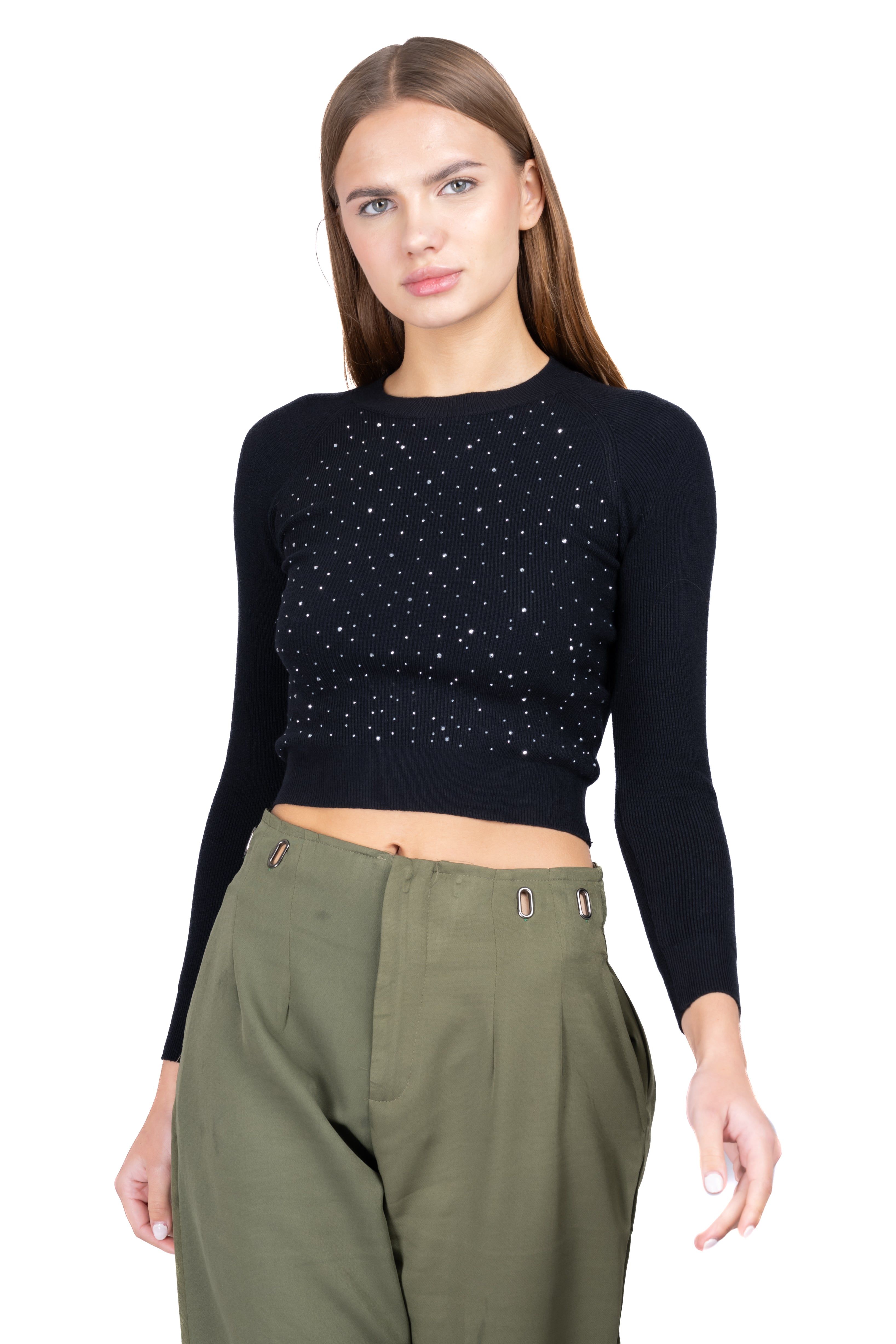 Suéter acanalado aplicación brillos sold by Shasa product image thumbnail 2