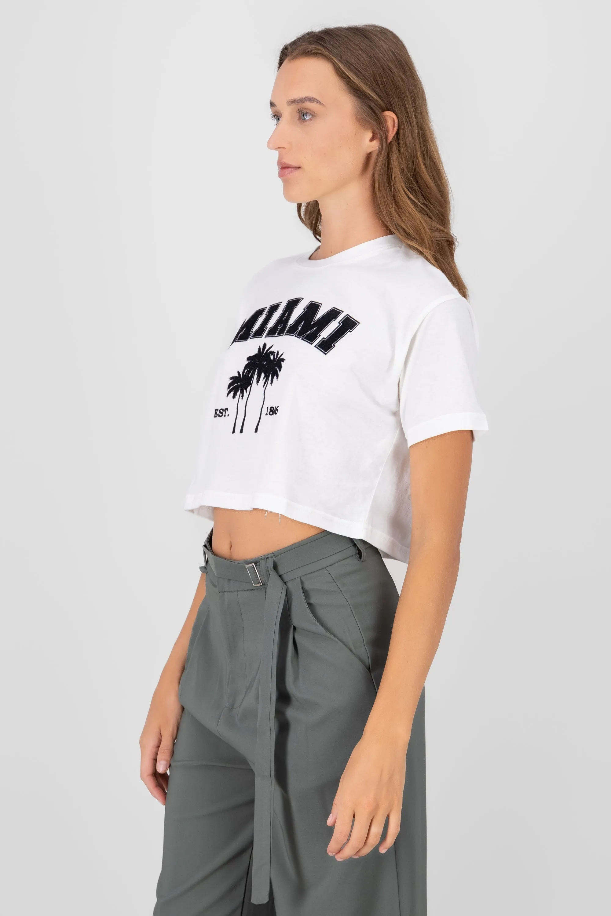 Playera Crop Miami sold by Shasa product image thumbnail 3