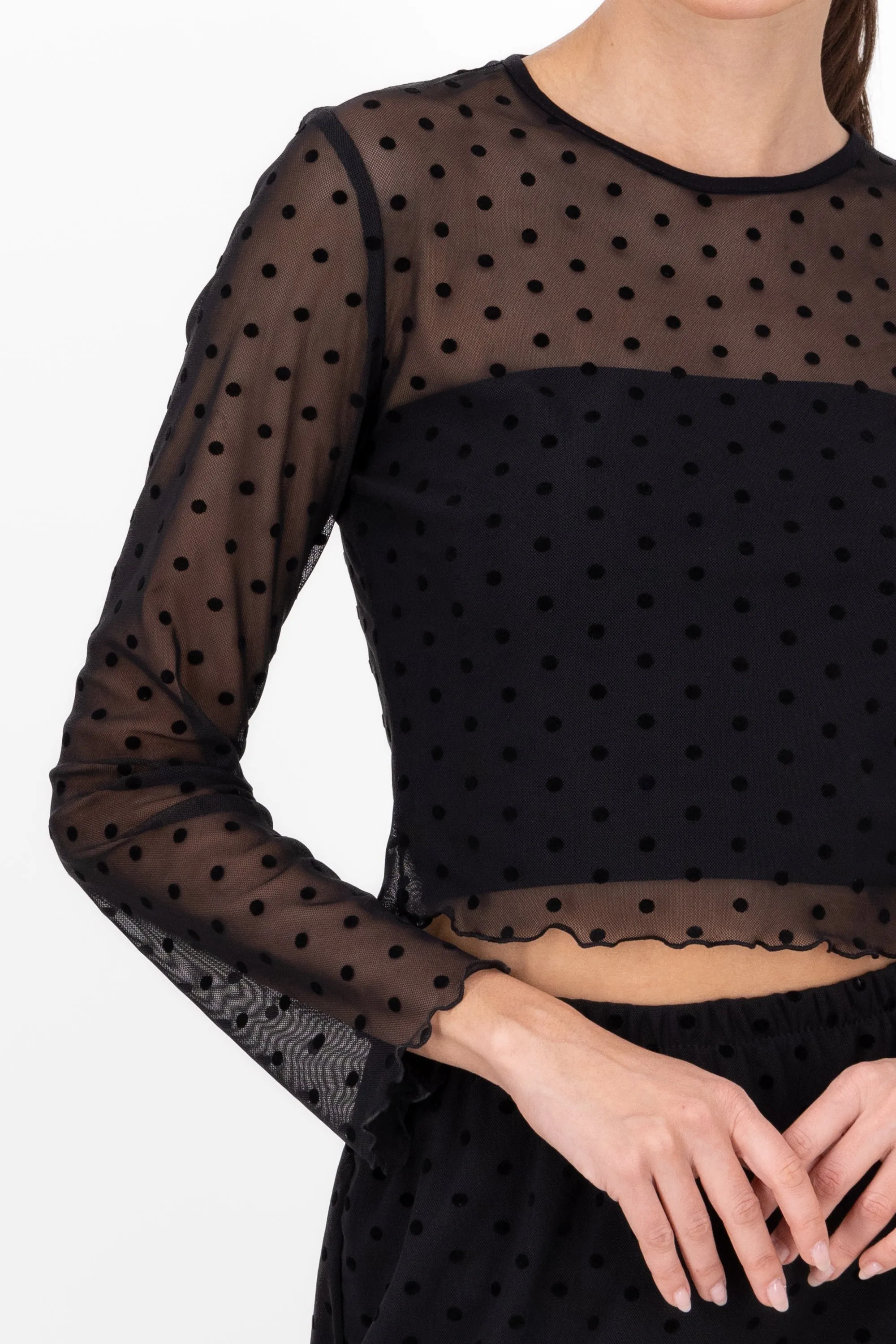 Top mesh manga larga sold by Shasa product image thumbnail 5