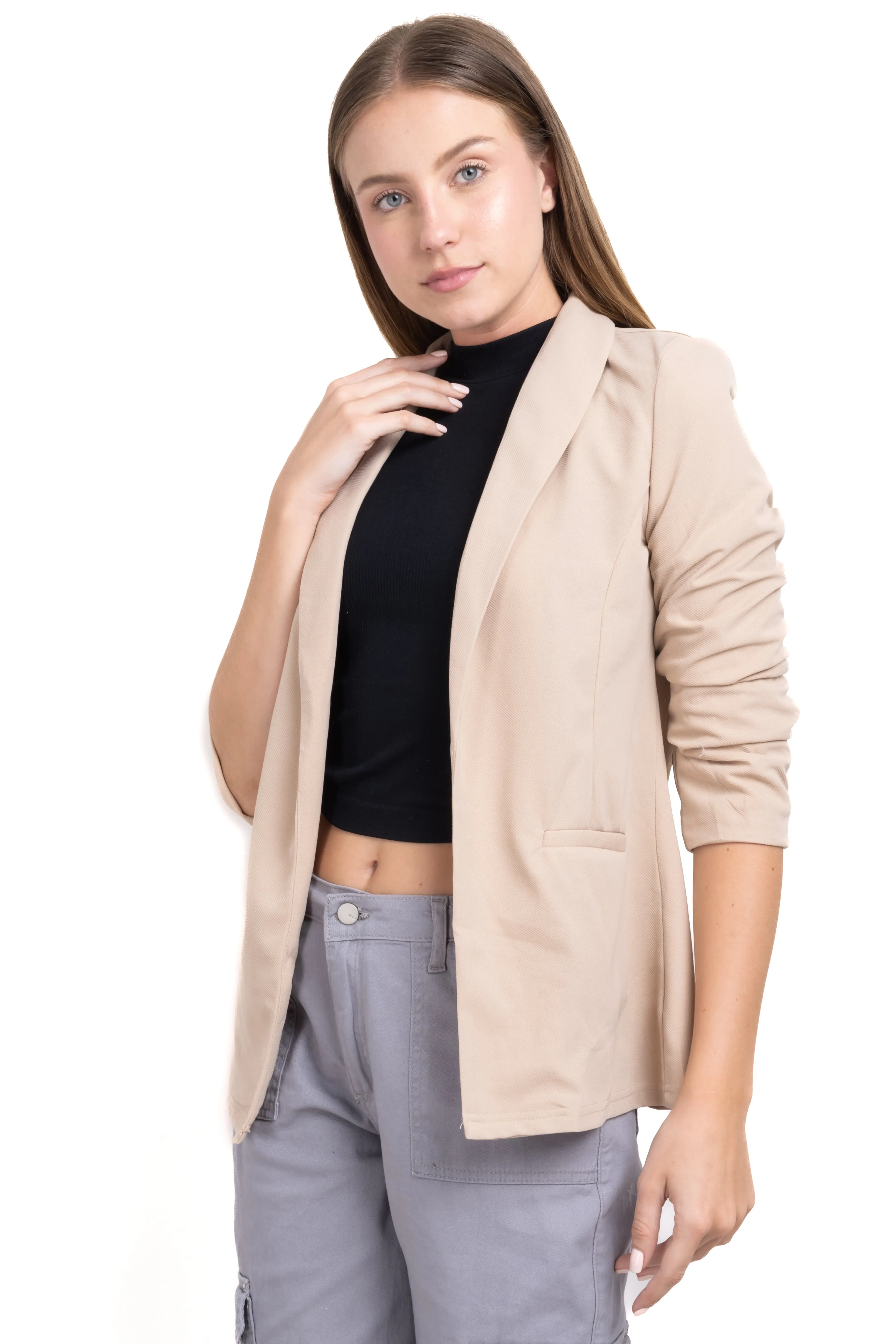 Saco liso manga plisada sold by Shasa product image thumbnail 2