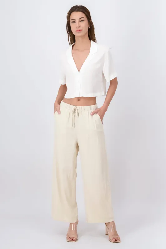 Pantalón amplio monocolor sold by Shasa