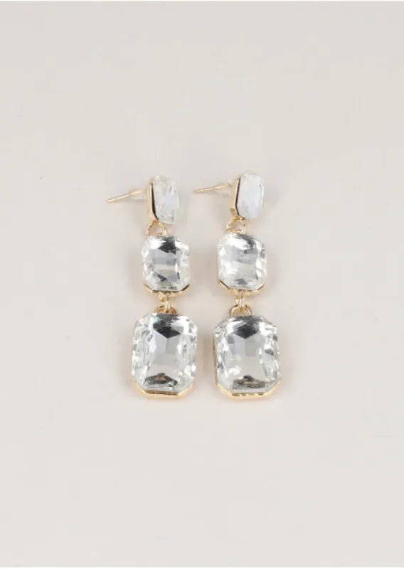 Aretes 3 Cristales sold by Shasa