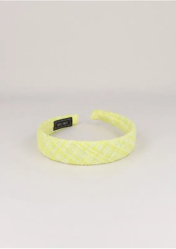 Diadema Ancha Tejido Cuadros sold by Shasa