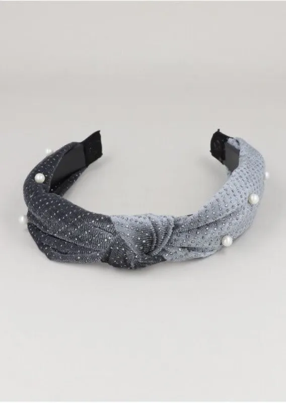 Diadema Velvet Perlas sold by Shasa