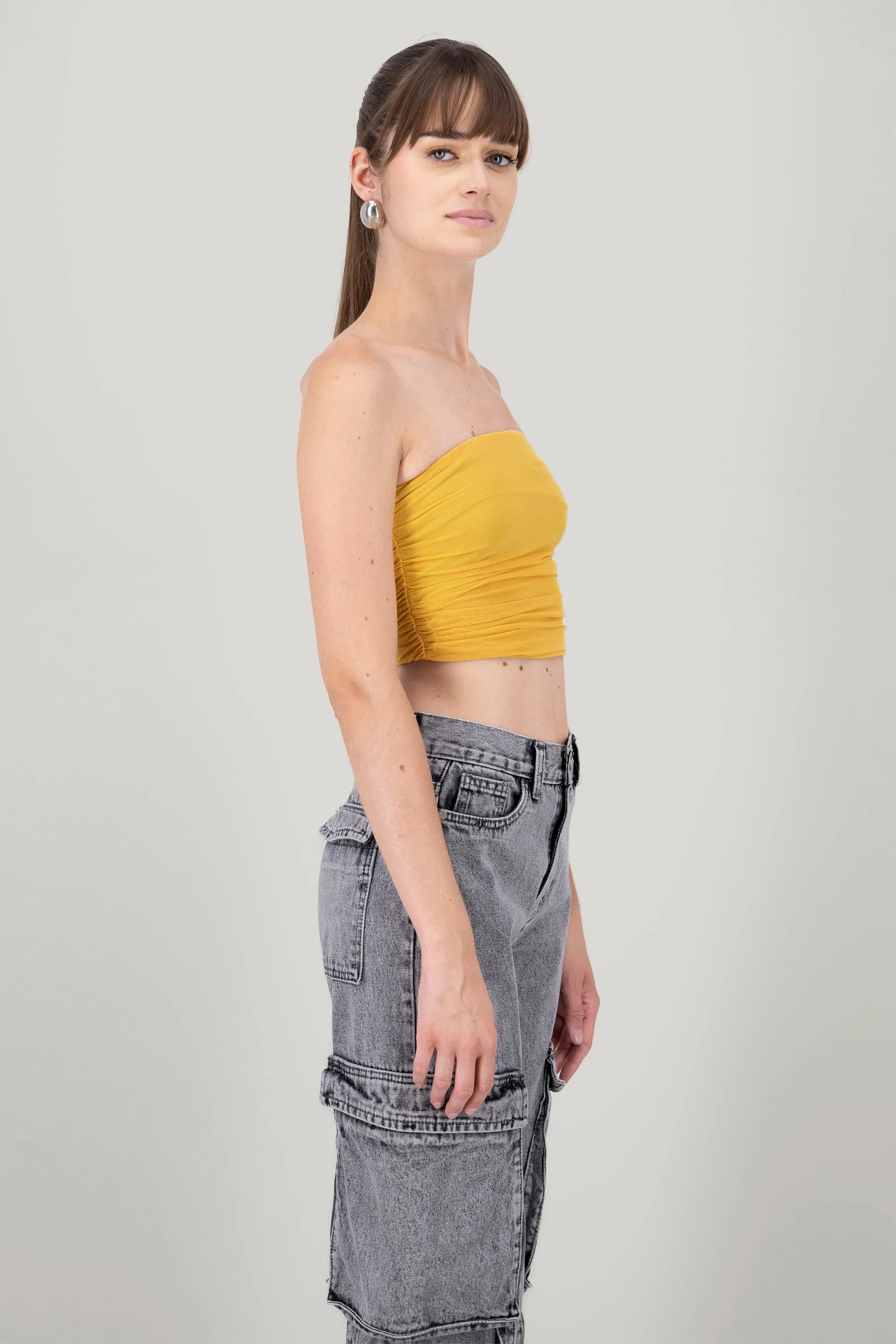 Top Tubo Mesh Fruncido sold by Shasa product image thumbnail 3