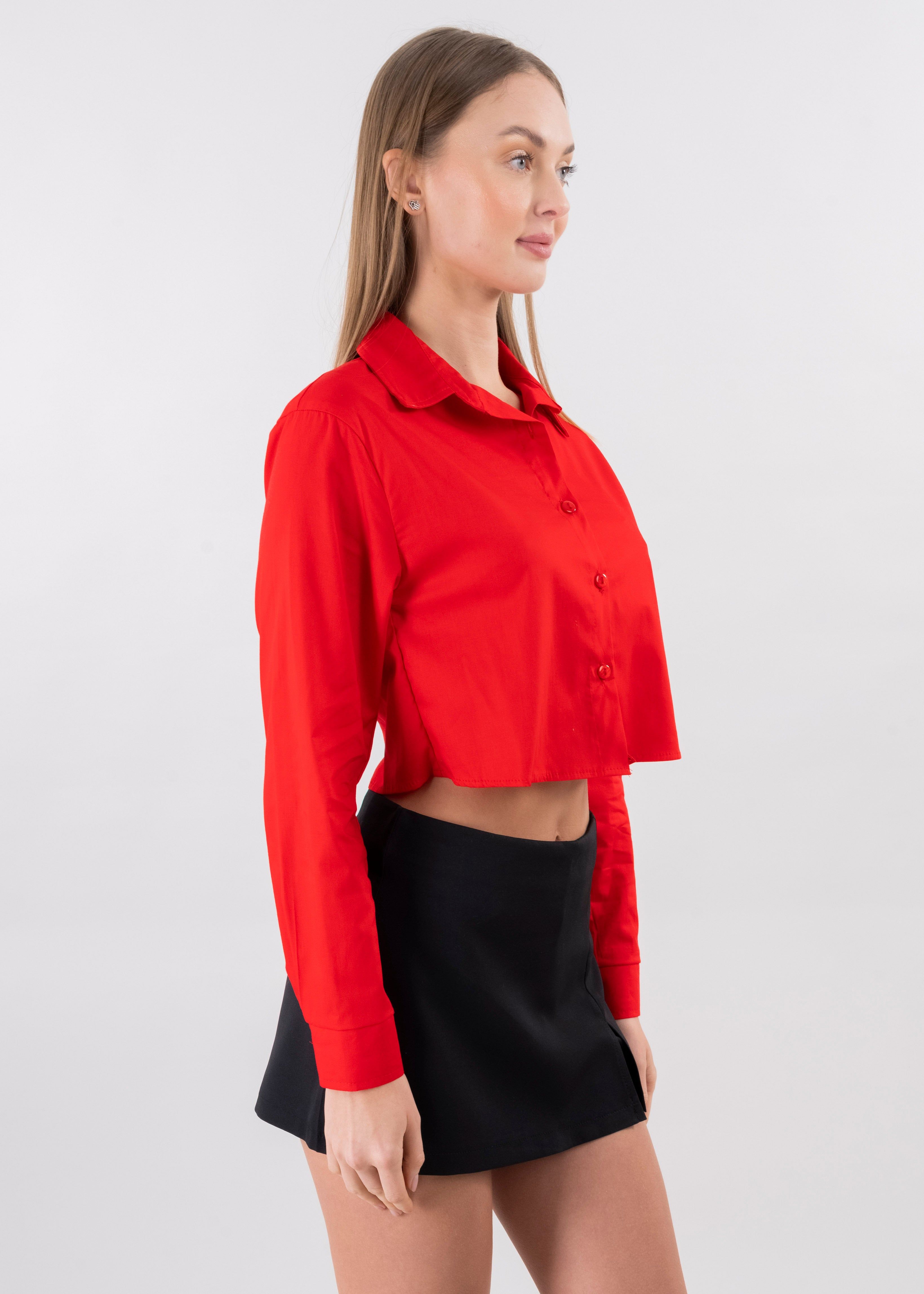 Camisa Crop Manga Larga sold by Shasa product image thumbnail 3