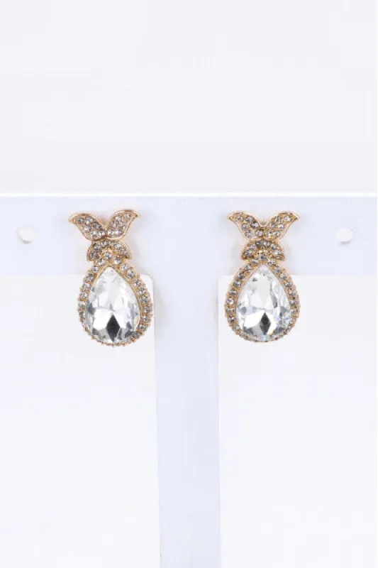 Aretes Multimariposas Brillos sold by Shasa