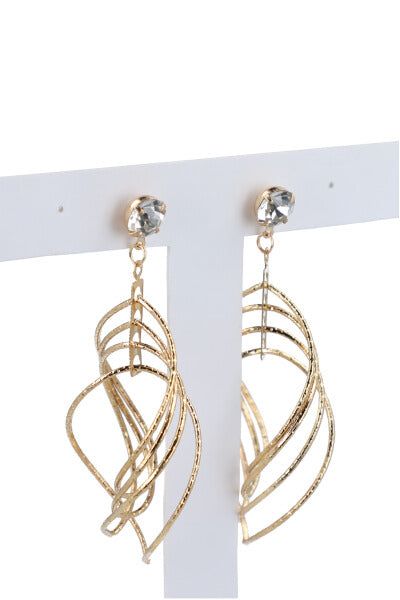 Aretes largos multirombos sold by Shasa product image thumbnail 2