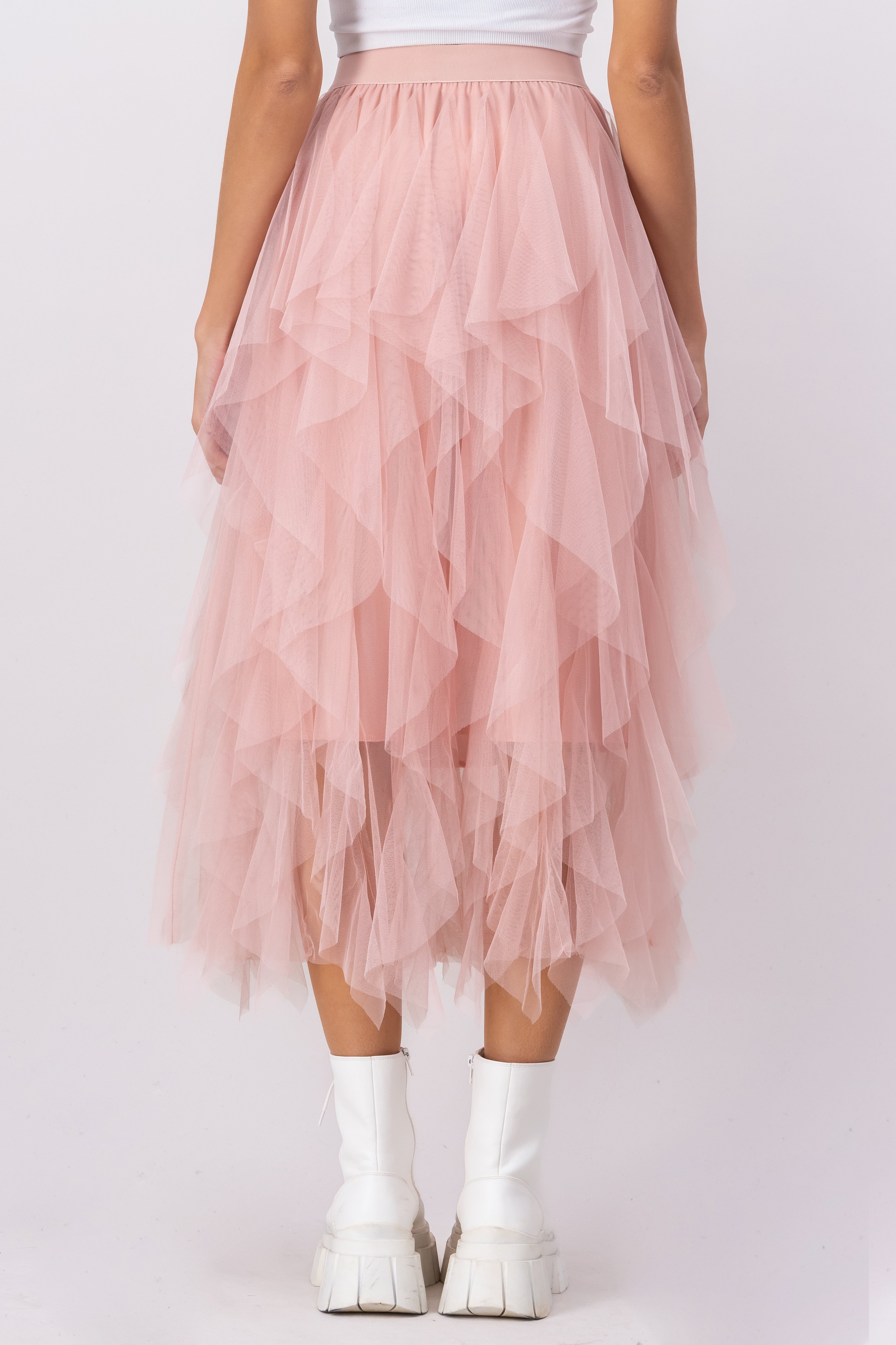 Falda maxi tul ondas sold by Shasa product image thumbnail 4