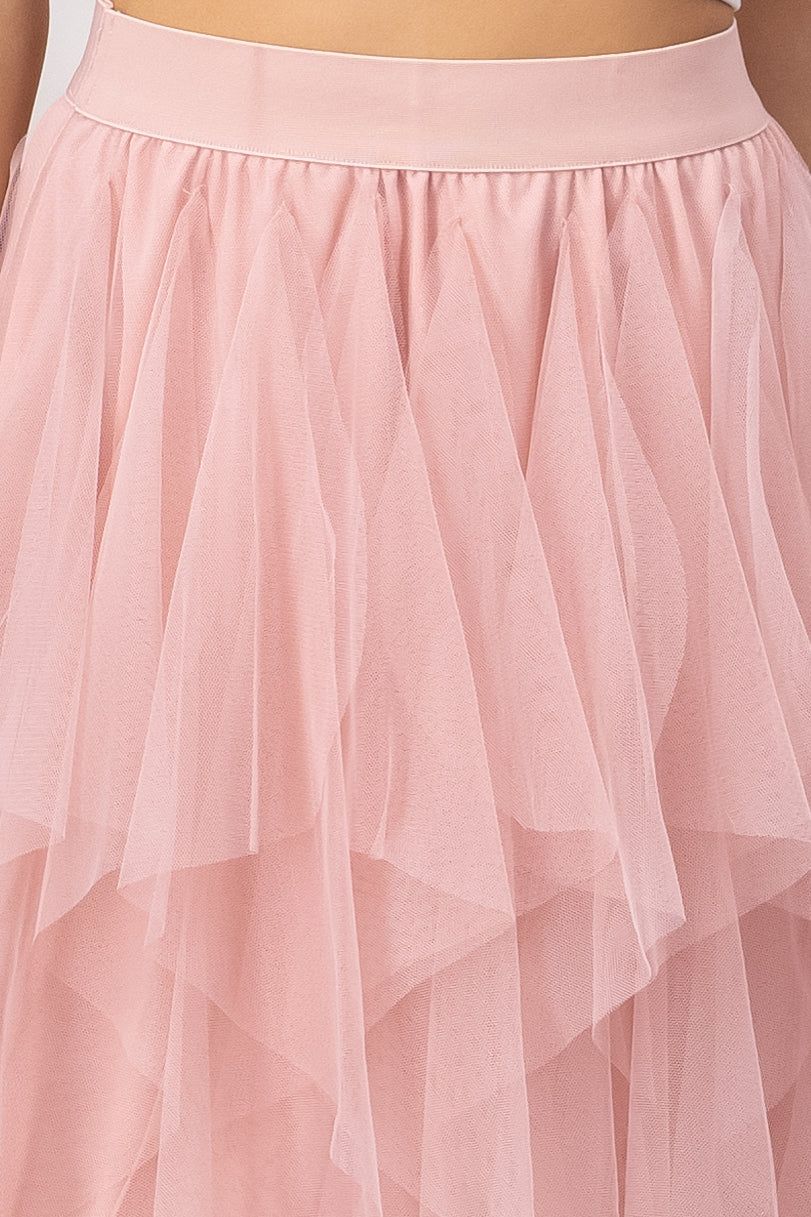 Falda maxi tul ondas sold by Shasa product image thumbnail 5