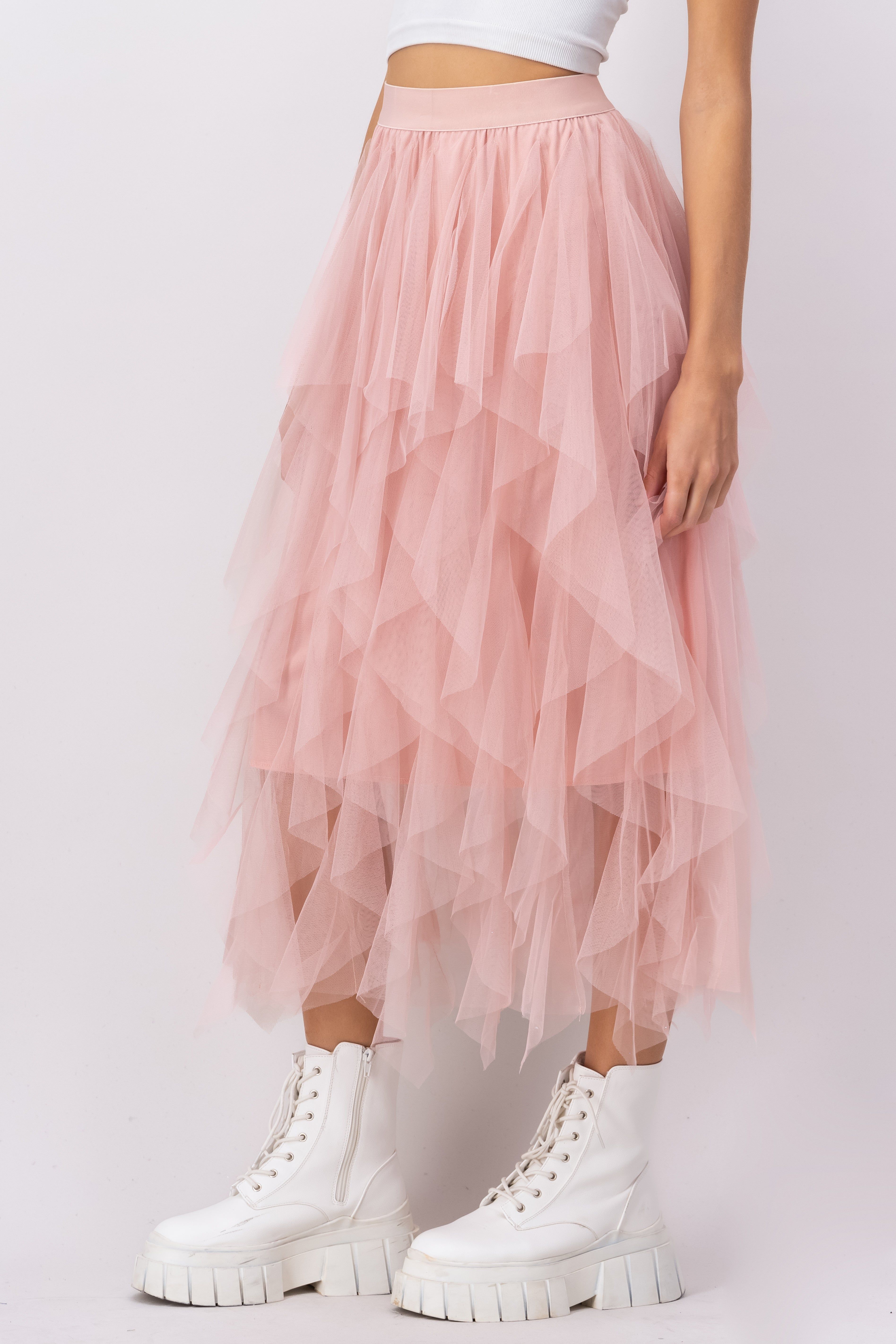 Falda maxi tul ondas sold by Shasa product image thumbnail 3