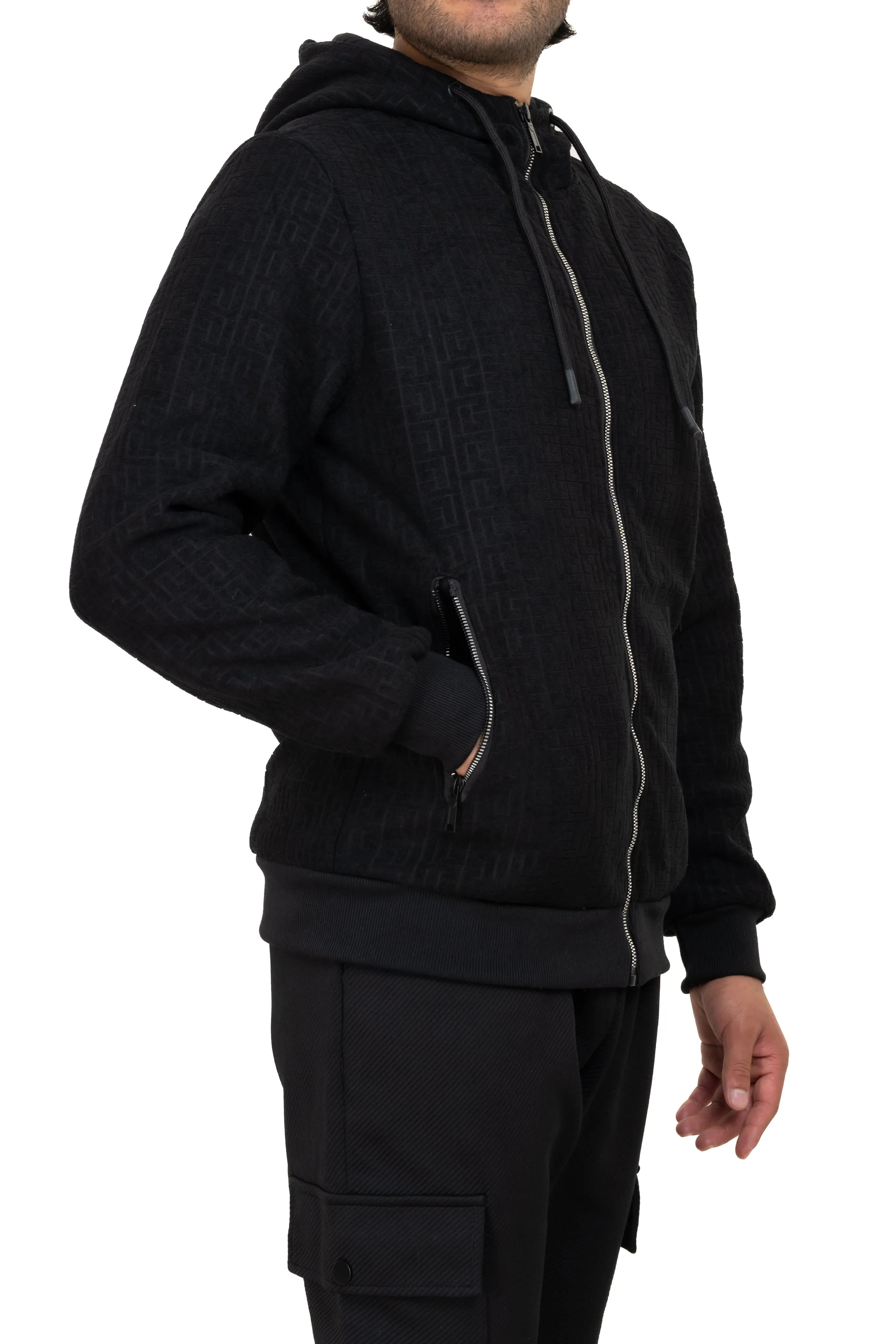 Sudadera texturizada costuras contraste sold by Shasa product image thumbnail 3