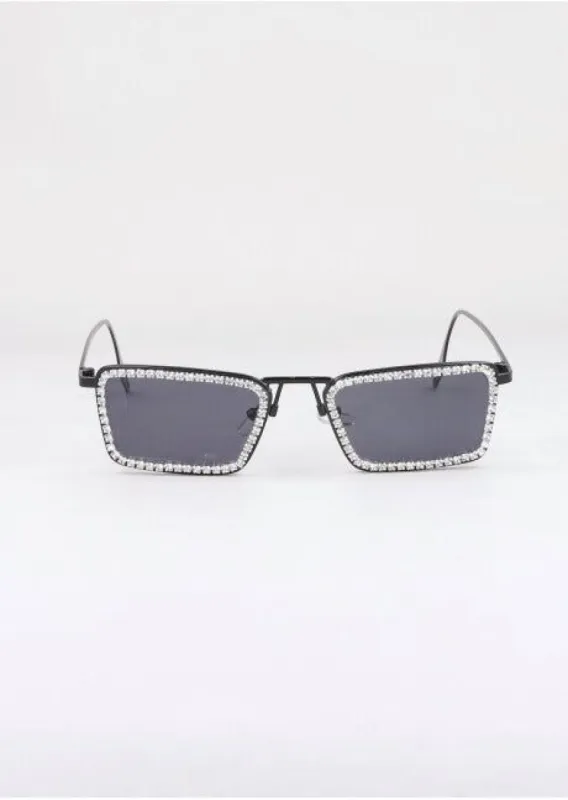 Lentes rectangulares brillos sold by Shasa