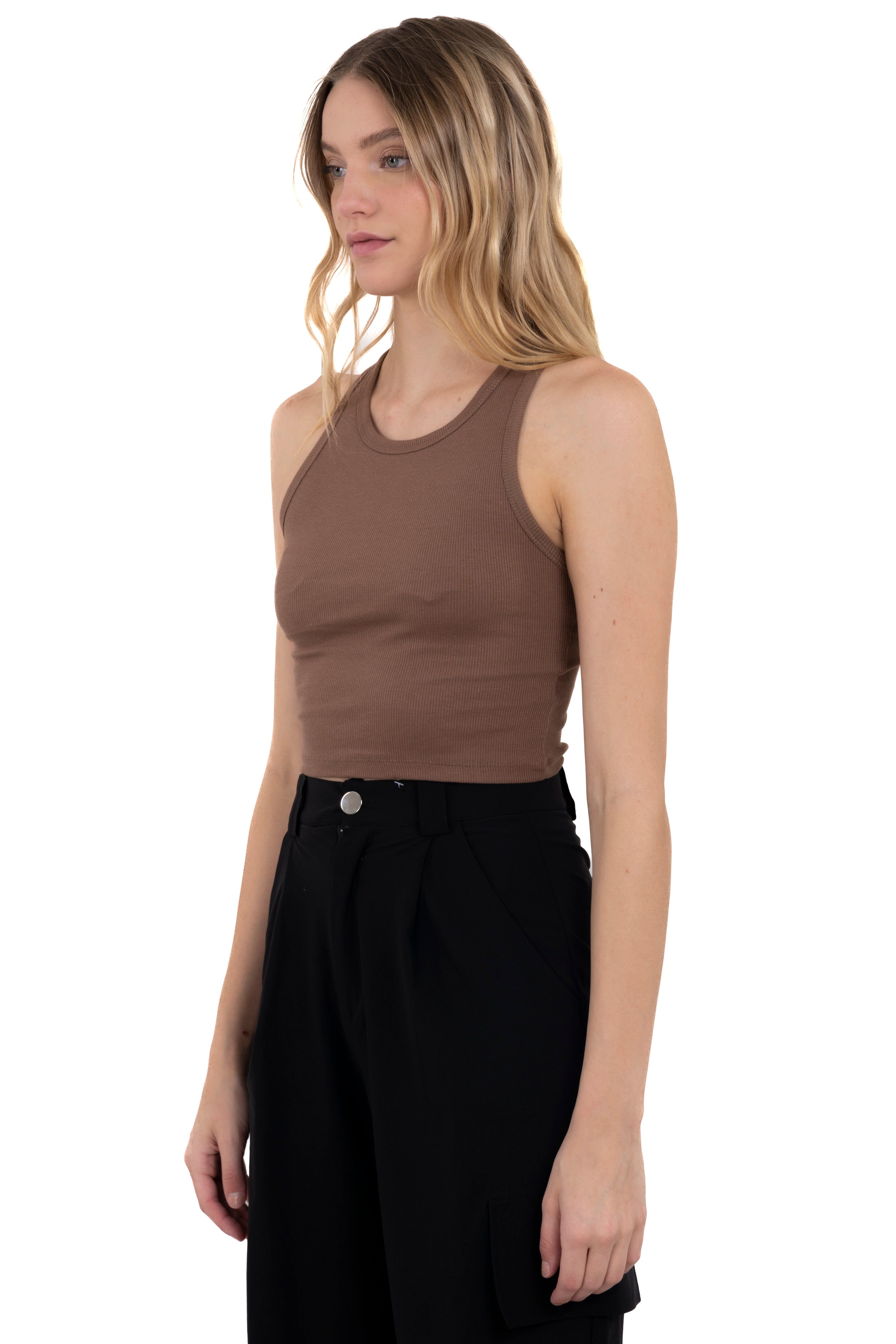 Top tank acanalado monocolor sold by Shasa product image thumbnail 3