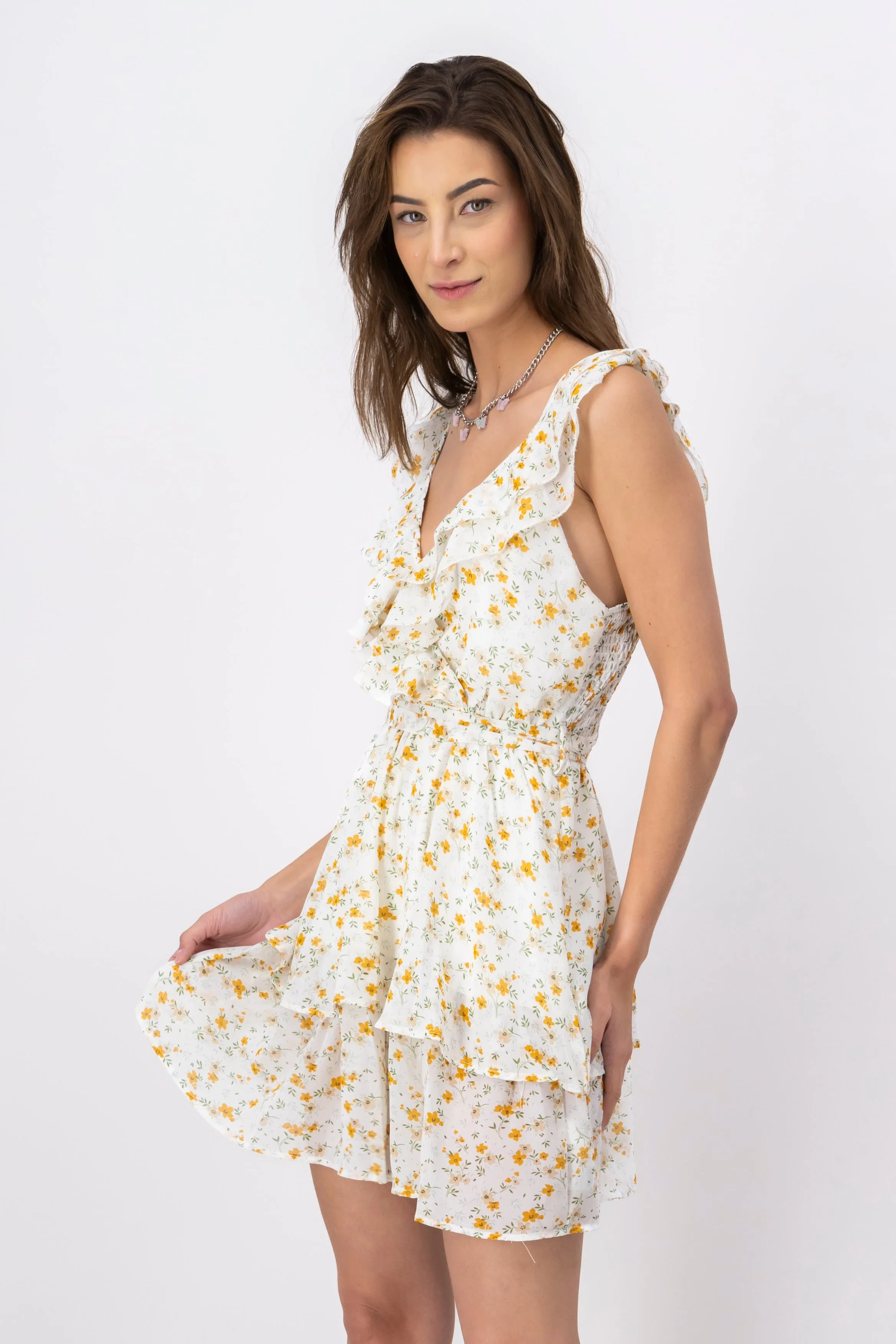 Vestido mini flores olanes sold by Shasa product image thumbnail 3