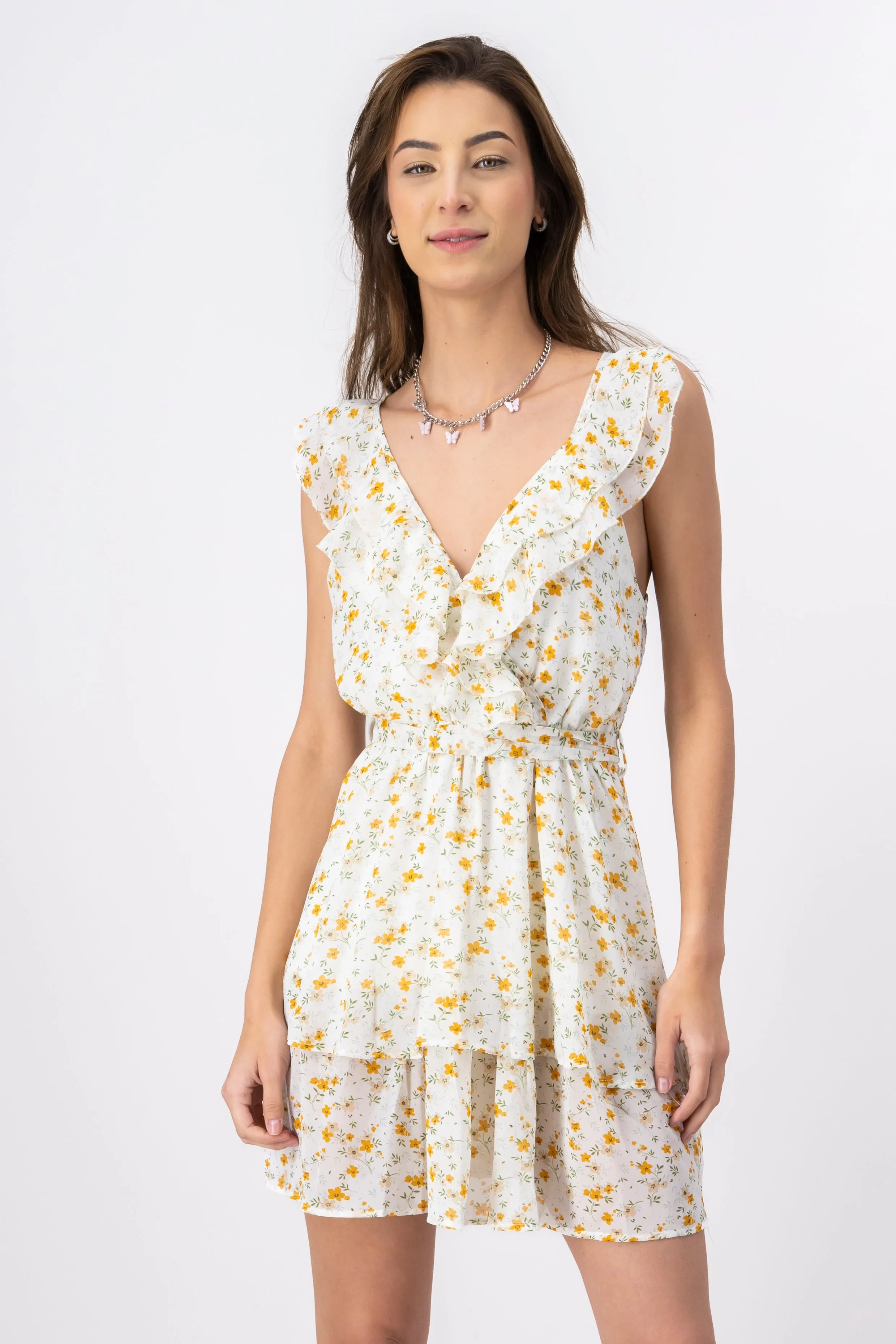 Vestido mini flores olanes sold by Shasa product image thumbnail 2