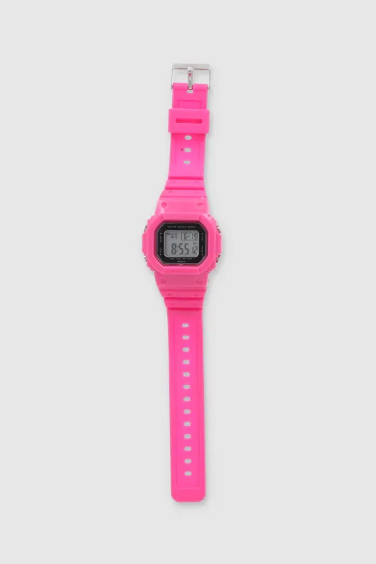 Reloj digital retro monocolor sold by Shasa