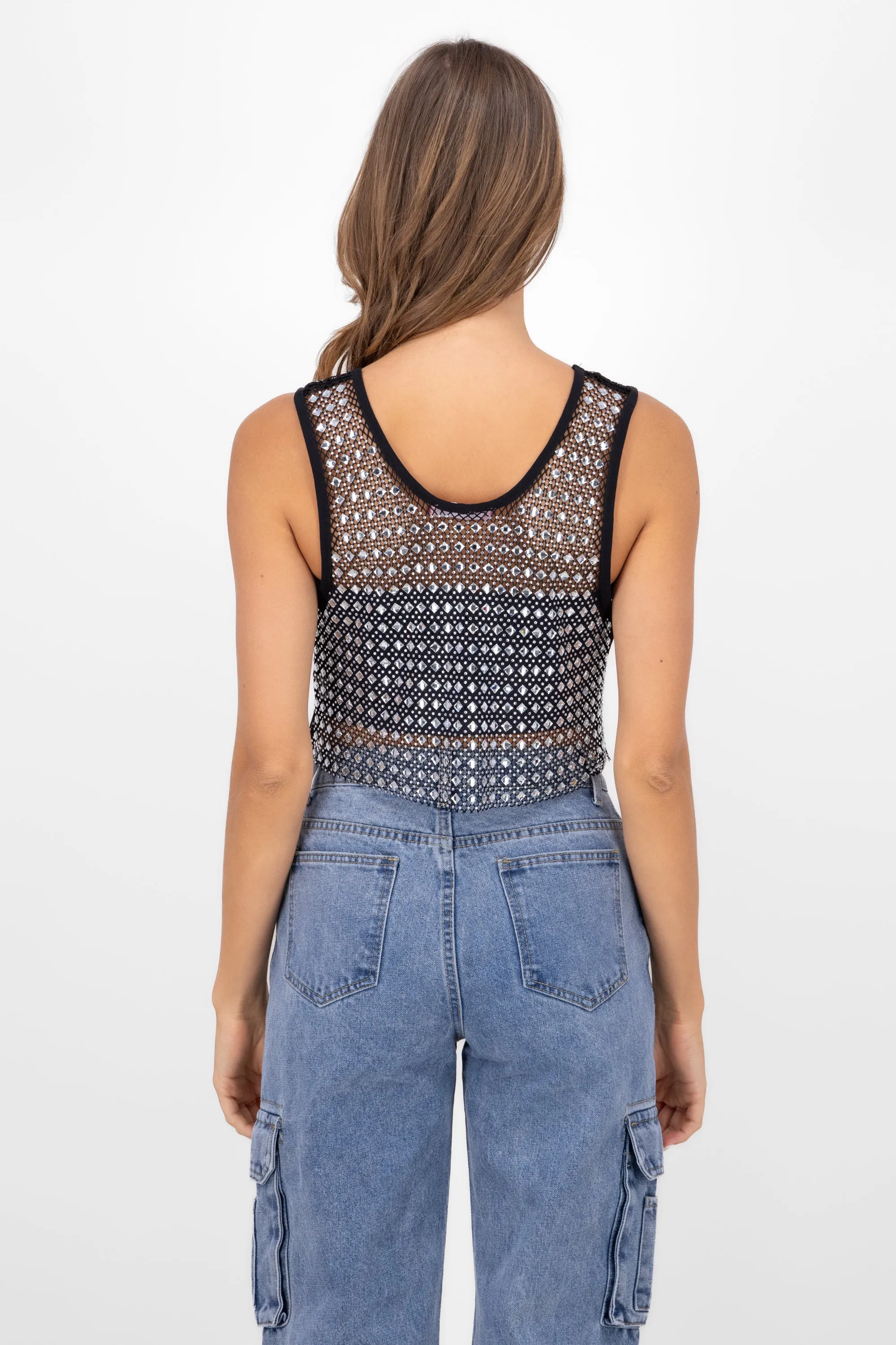 Top Crop Con Aplicación De Brillos sold by Shasa product image thumbnail 4