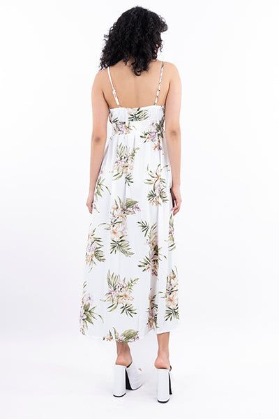 Vestido maxi abertura flores sold by Shasa product image thumbnail 4