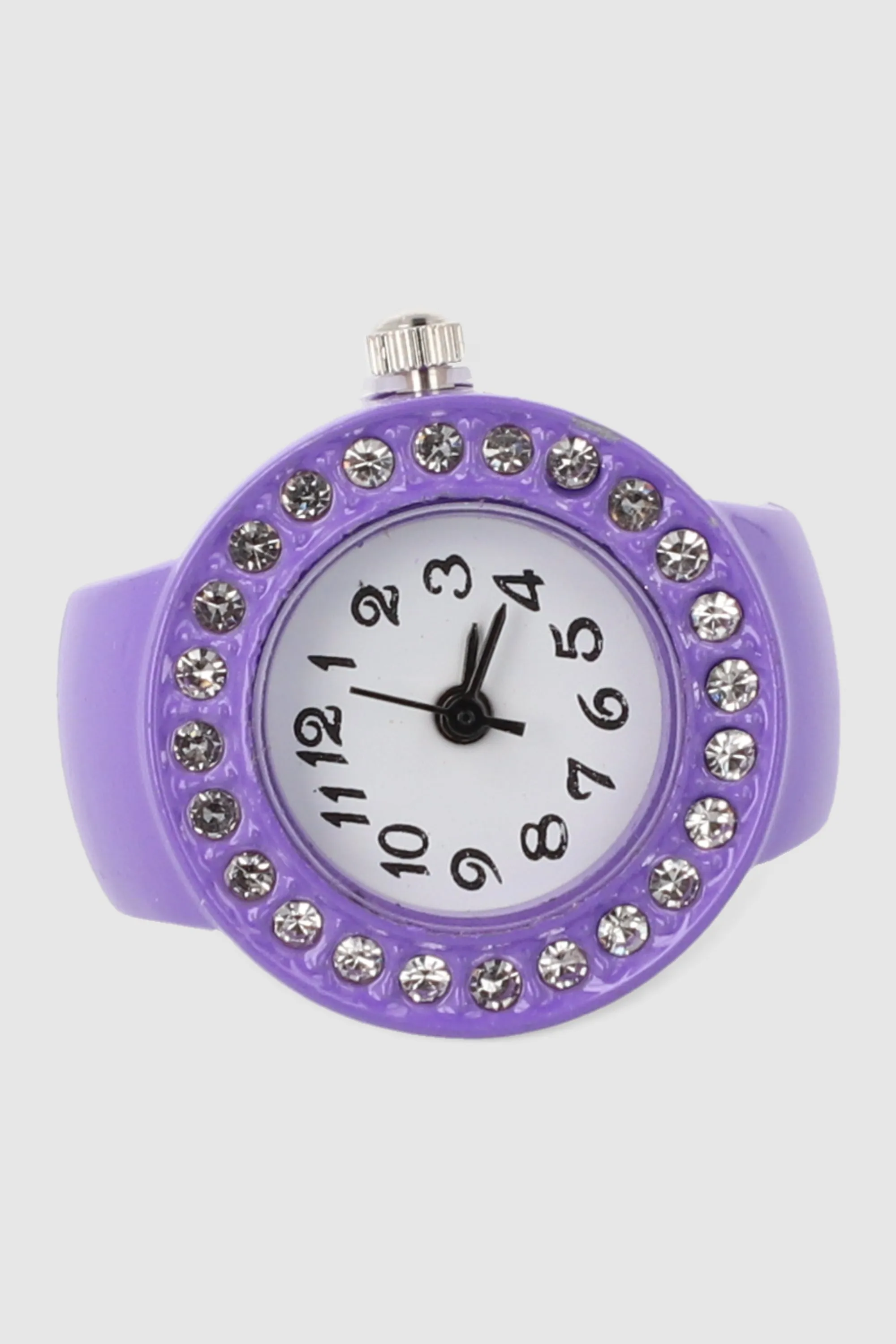 Anillo reloj color brillos sold by Shasa