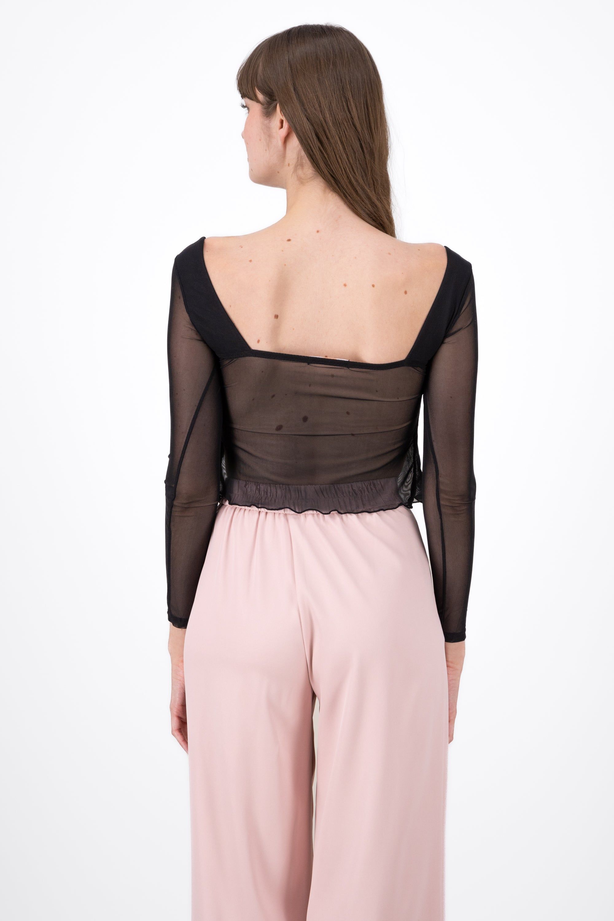 Top Mesh Manga Larga Abertura sold by Shasa product image thumbnail 4