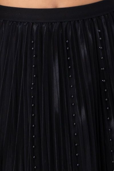 Falda Midi Mesh Con Detalle De Perlas sold by Shasa product image thumbnail 5