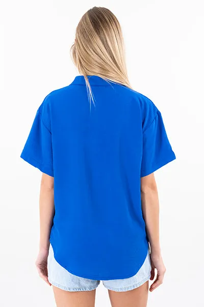 Camisa Amplia Manga Corta Lisa sold by Shasa product image thumbnail 4