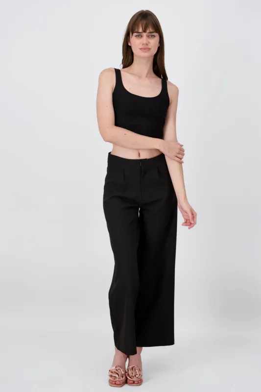 Pantalon Sastre Wide Leg Con Pretina Hypsters sold by Shasa