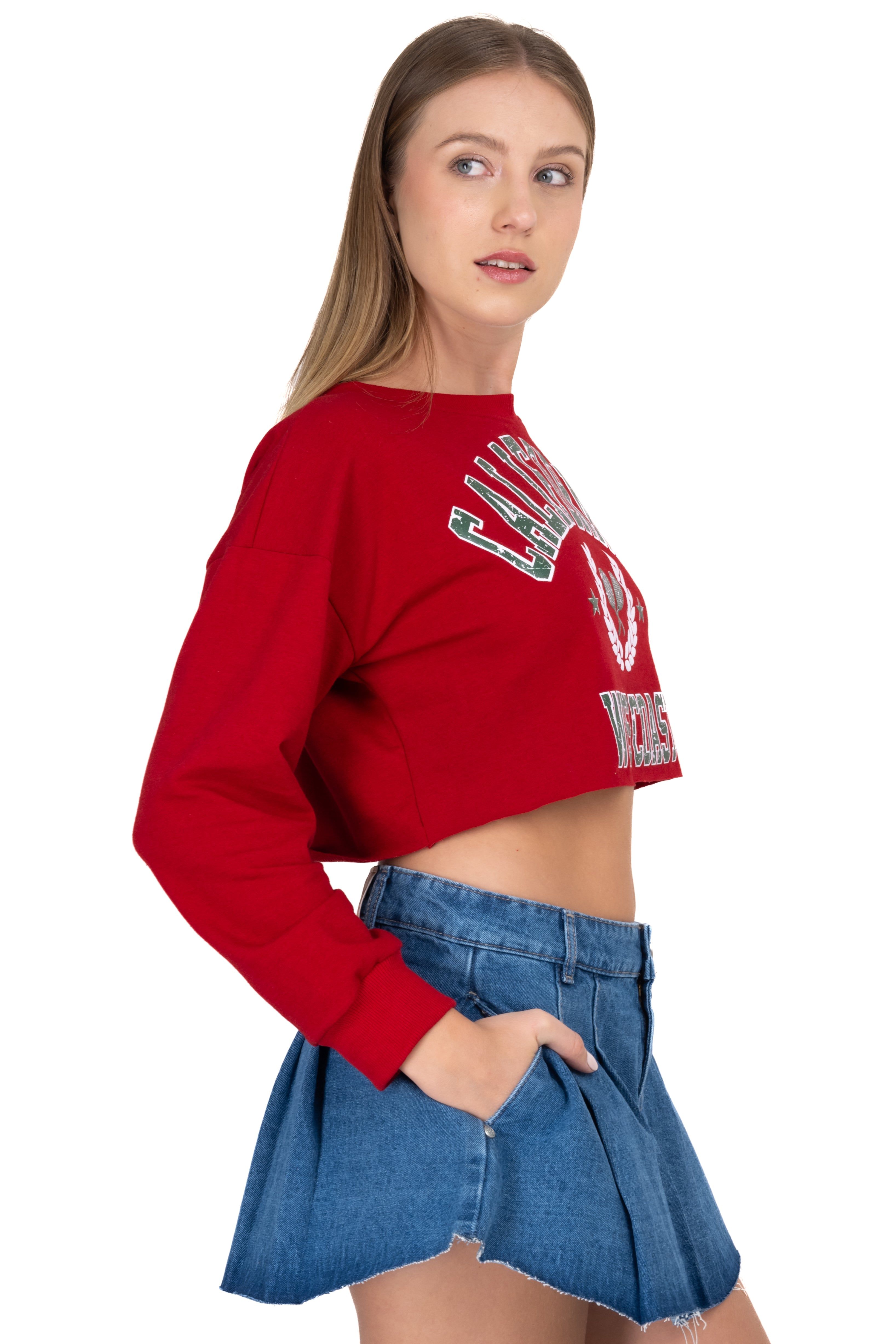 Sudadera Crop California sold by Shasa product image thumbnail 3