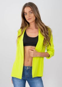Saco liso botón mangas sold by Shasa