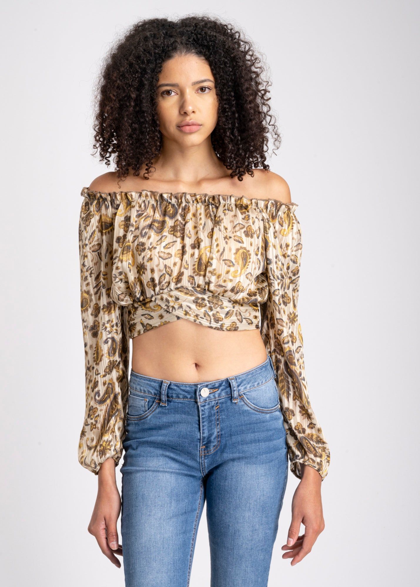 Blusa hombros descubiertos tiras traseras sold by Shasa product image thumbnail 2