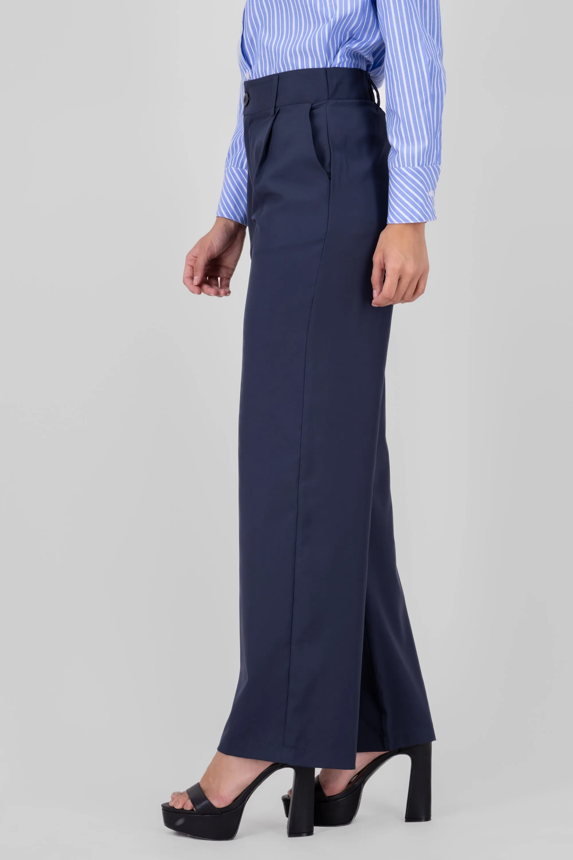 Pantalón Recto Pinzas Bolsillos sold by Shasa product image thumbnail 3