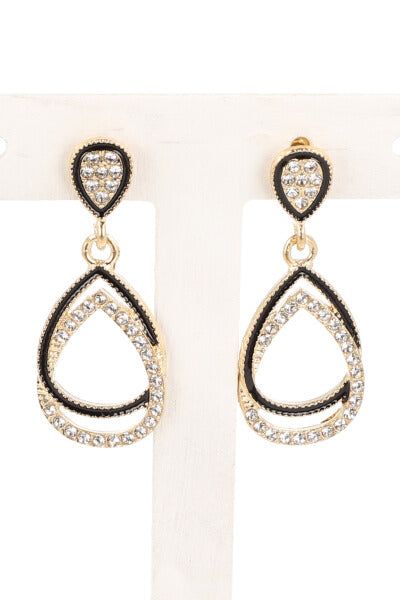 Aretes Largos Gota Doble sold by Shasa