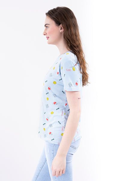 Playera estampada manga corta sold by Shasa product image thumbnail 3