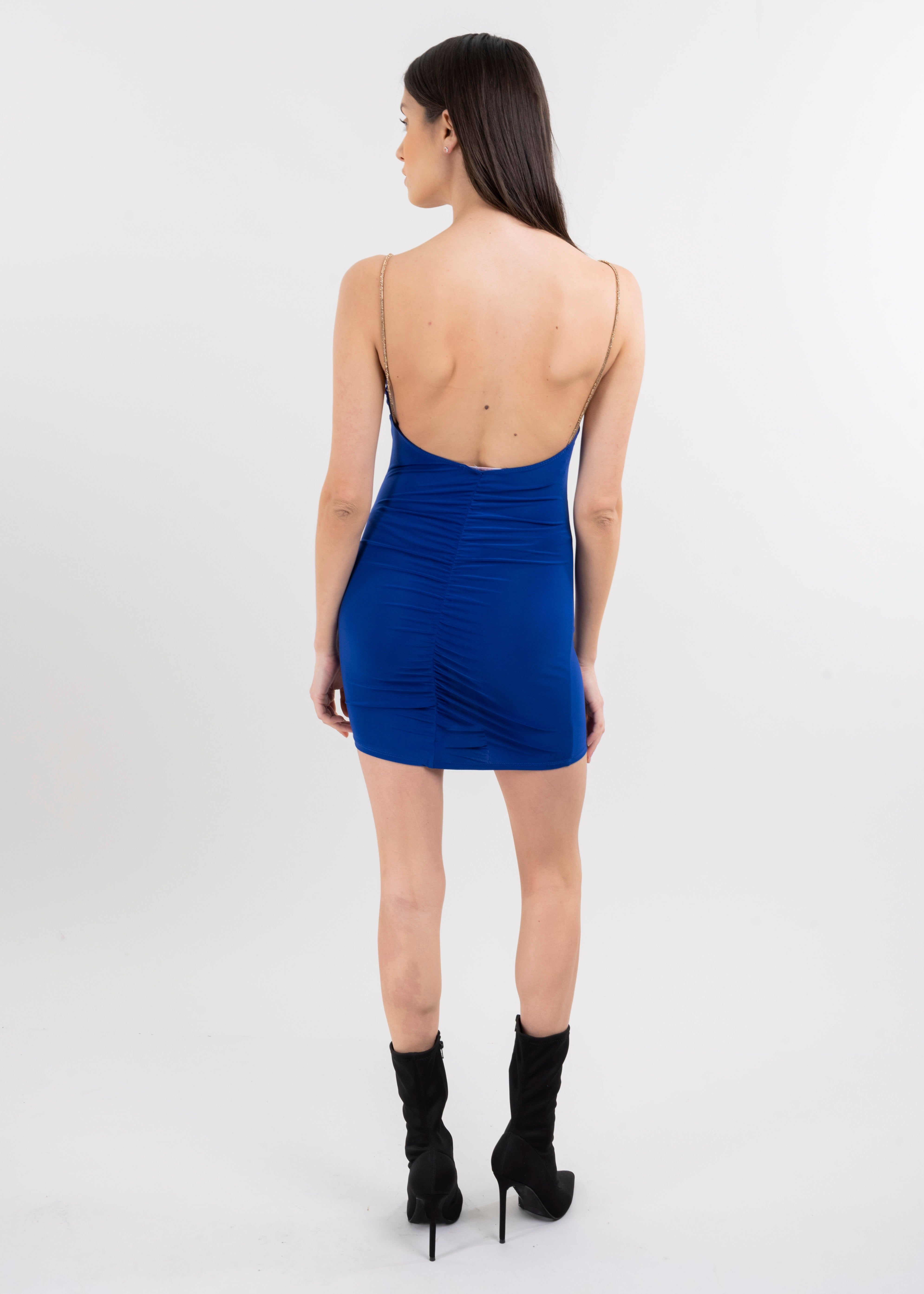 Vestido mini escote drapeado sold by Shasa product image thumbnail 4