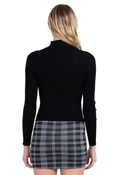 Suéter acanalado cuello alto sold by Shasa product image thumbnail 4