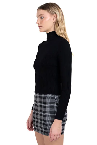 Suéter acanalado cuello alto sold by Shasa product image thumbnail 3