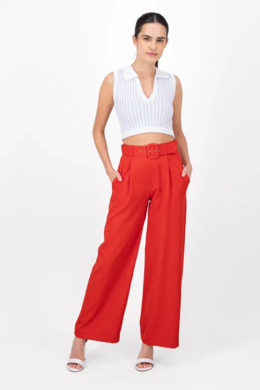 Pantalon Liso Cinturon sold by Shasa