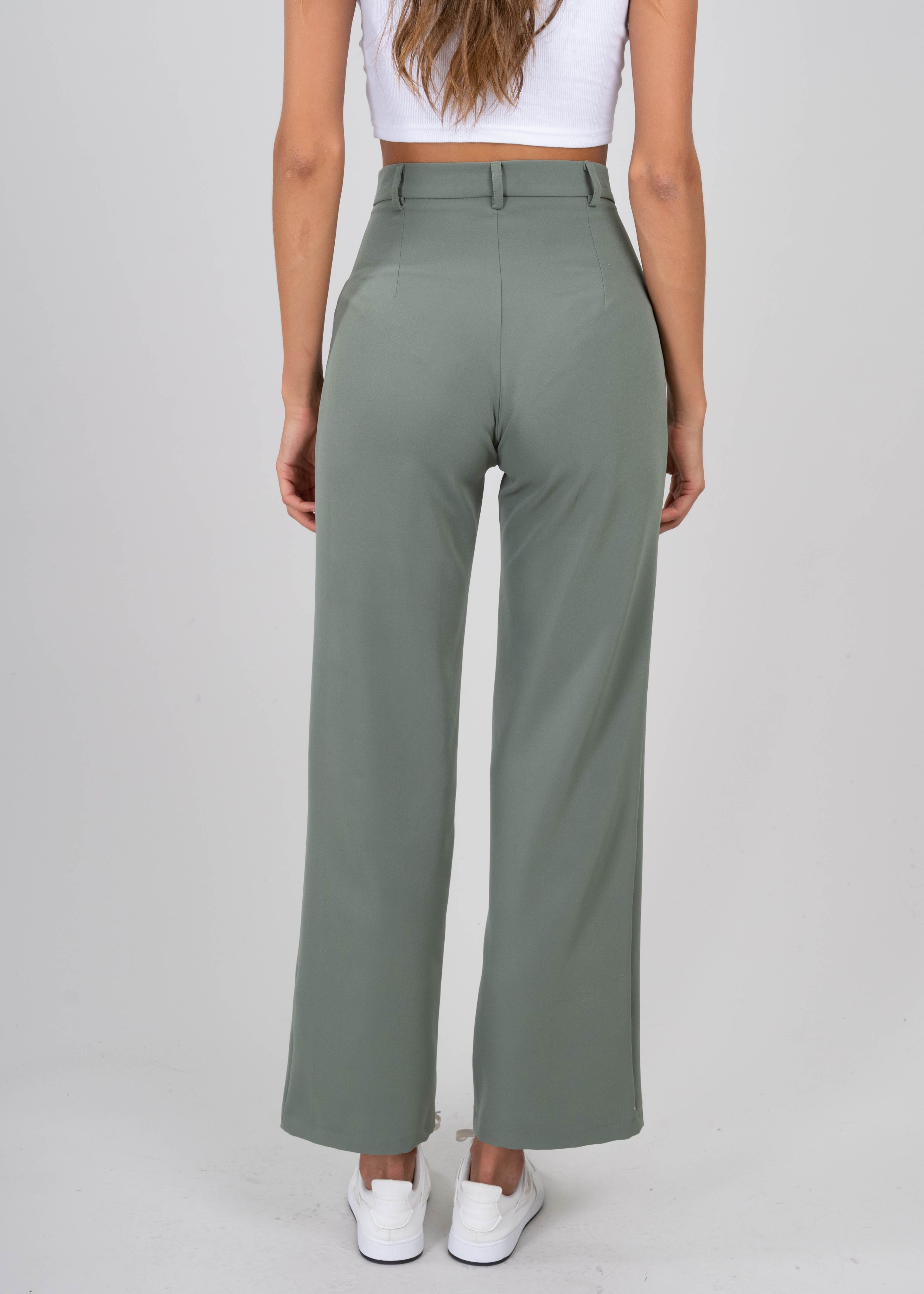 Pantalón wide leg cintura alta 3 pinzas sold by Shasa product image thumbnail 4